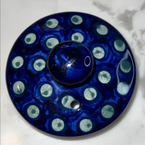 Boleslawiec Polish Pottery Strawberry Teapot - Picture 10 of 14